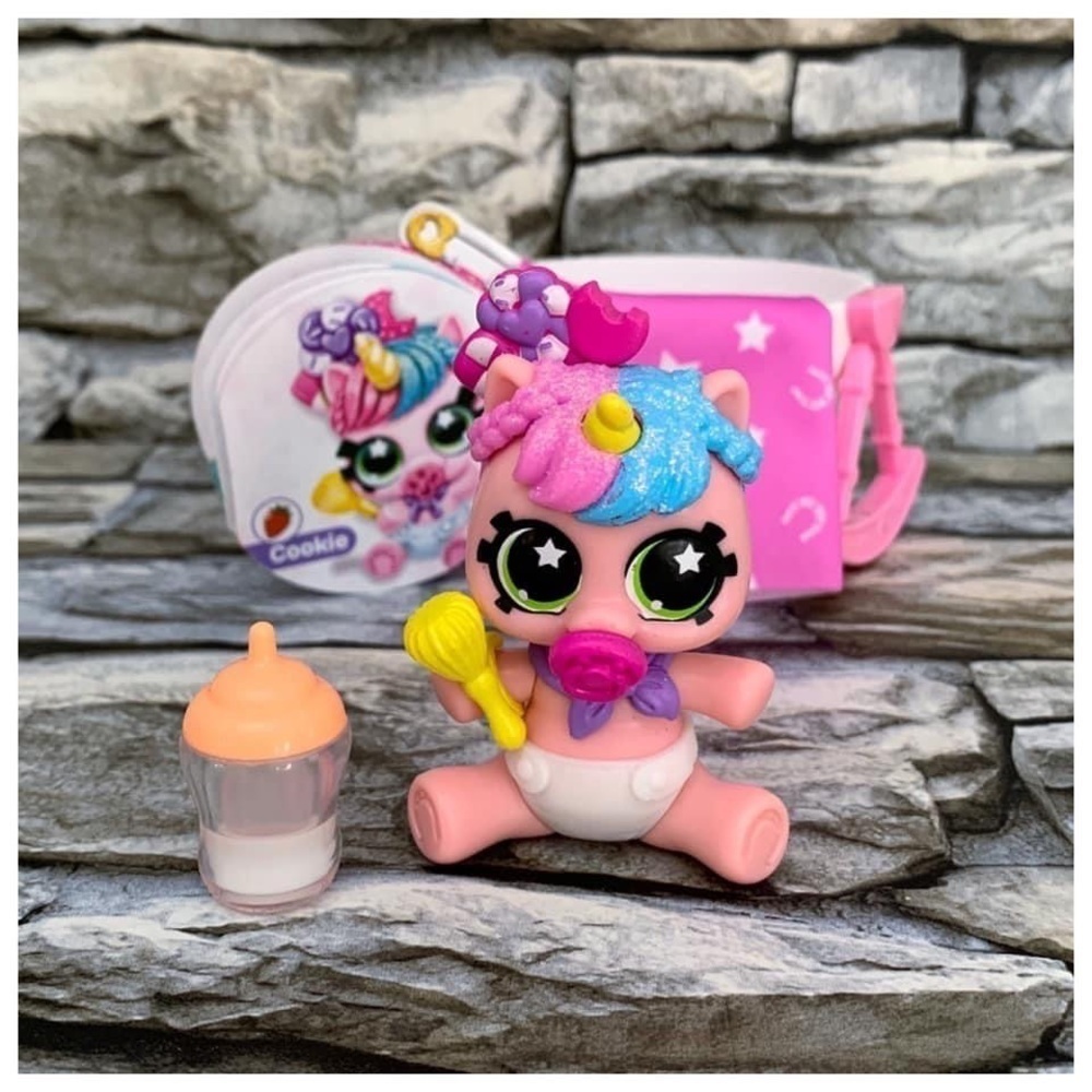 Cookie Zuru 5 Surprise Newborn Unicorn Squad Series 2 Scented Doll Accessories